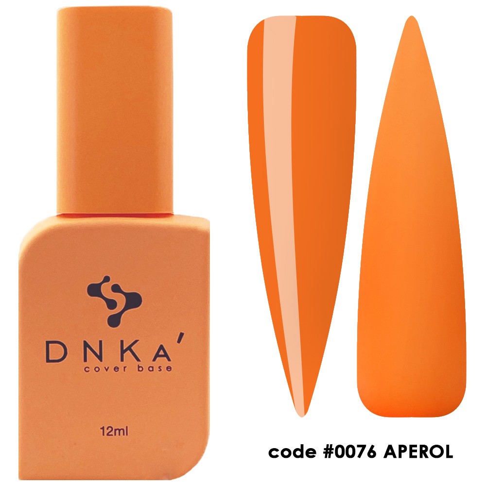 dnka rubber base #0076 Aperol