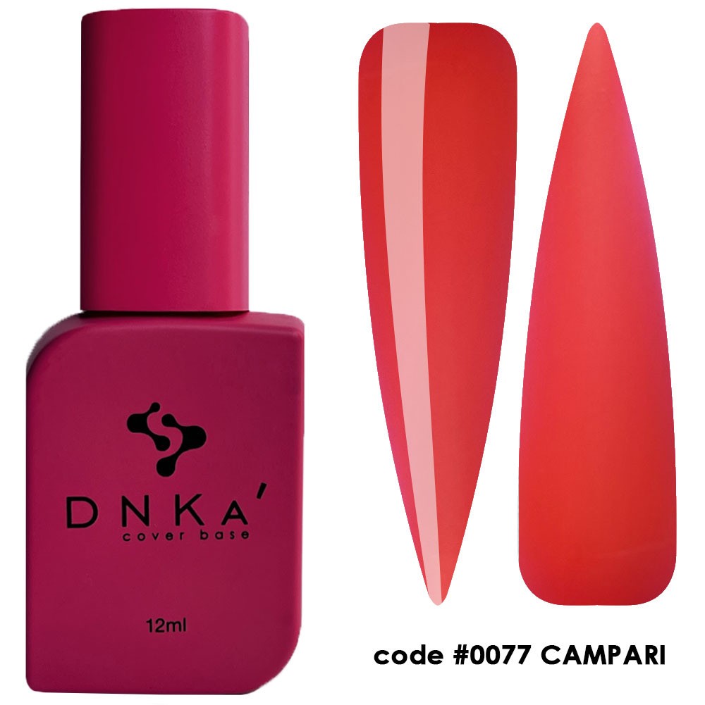 dnka rubber base #0077 Campari 