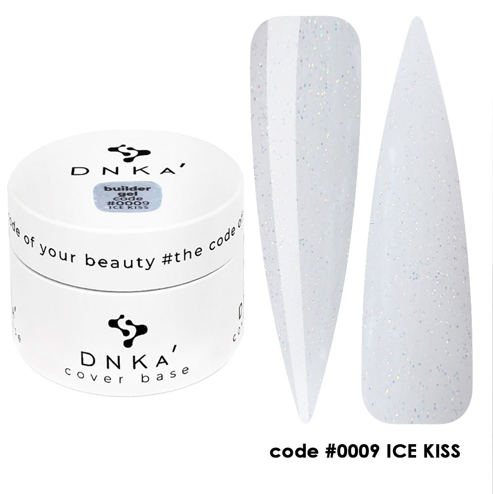 dnka builder gel #0009 ice kiss