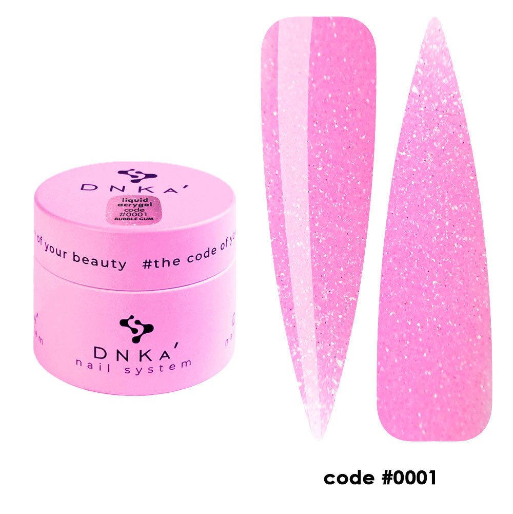 DNKa' Liquid Acrygel #0001 Bubble Gum 15ml