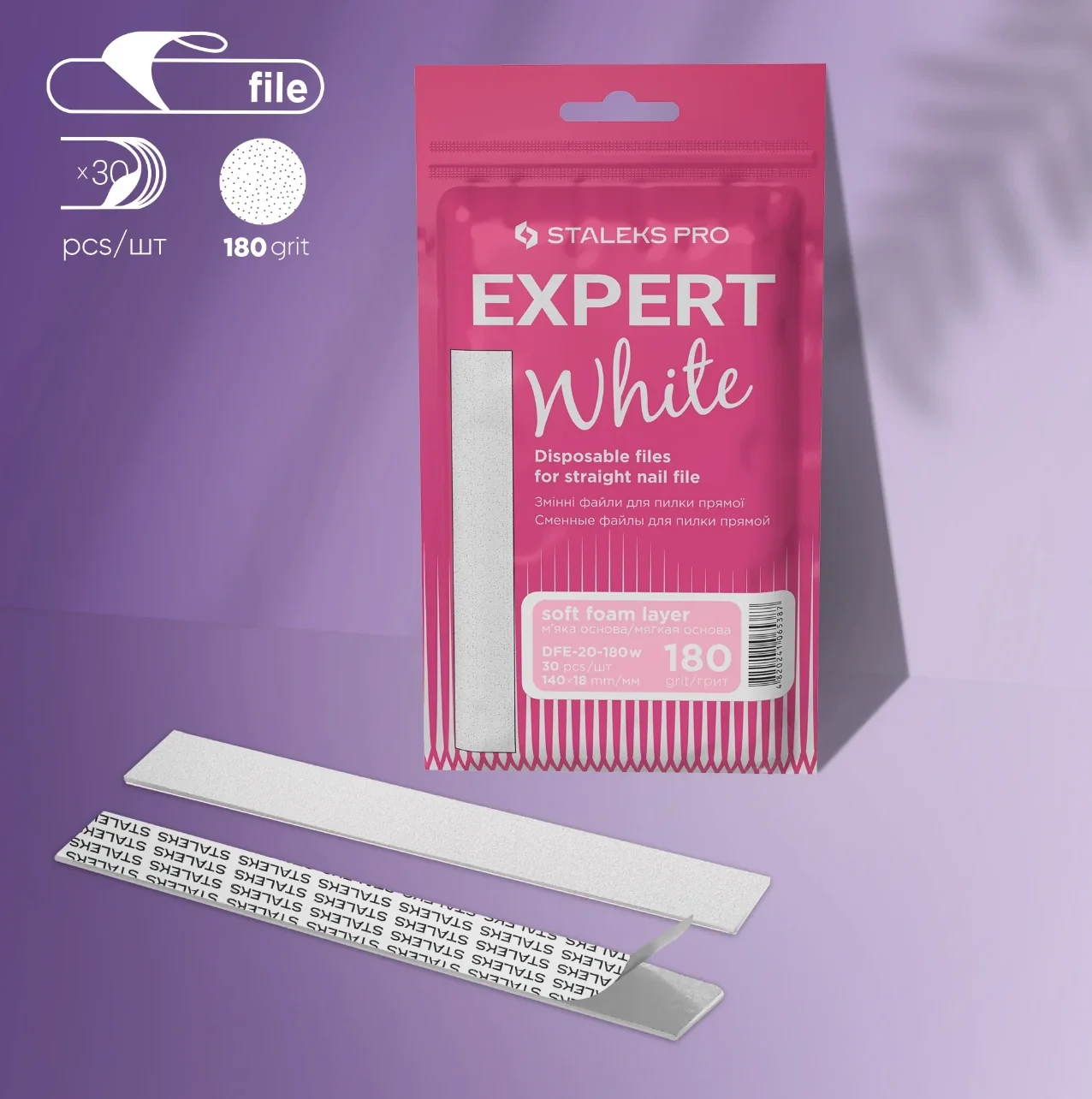 Staleks ανταλλακτικα για λιμα 20-180grit 30 τεμαχια