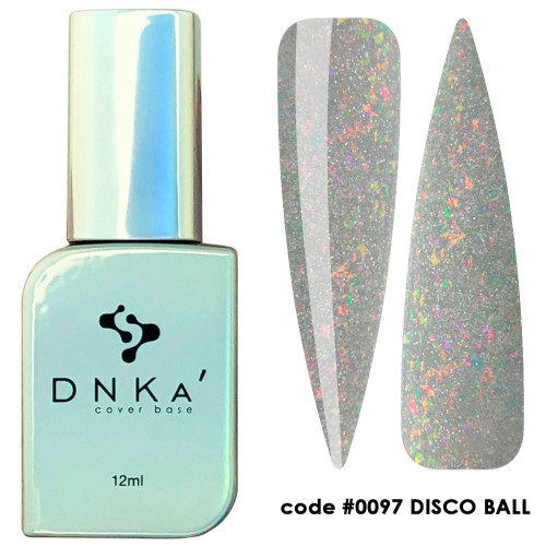 Dnka rubber base #0097 Disco Ball