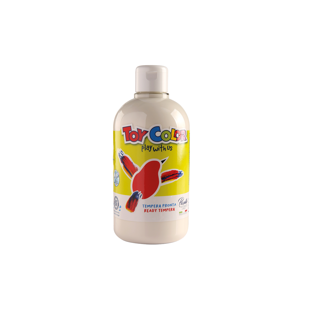 TOY COLOR ΤΕΜΠΕΡΑ 500ml S/WASH. WHITE