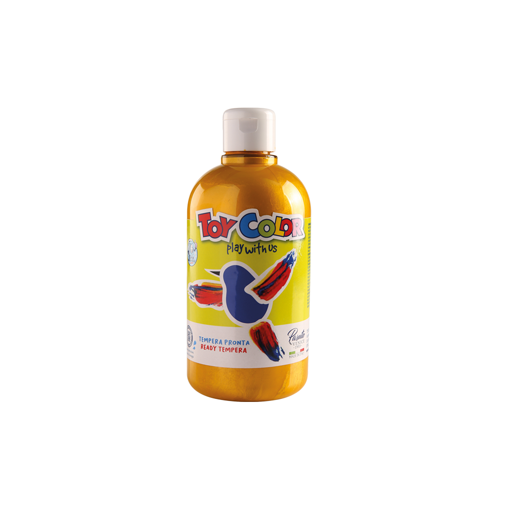 TOY COLOR ΤΕΜΠΕΡΑ 500ml S/WASH. GOLD