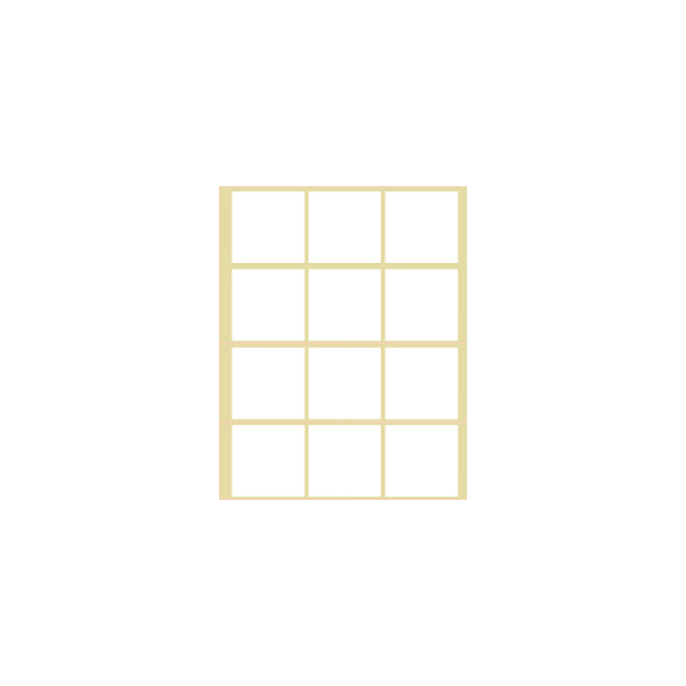 ΕΤΙΚΕΤΕΣ ΑΥΤΟΚ. 12/Φ 40Φ 32x35mm N16 ΛΕΥΚΕΣ