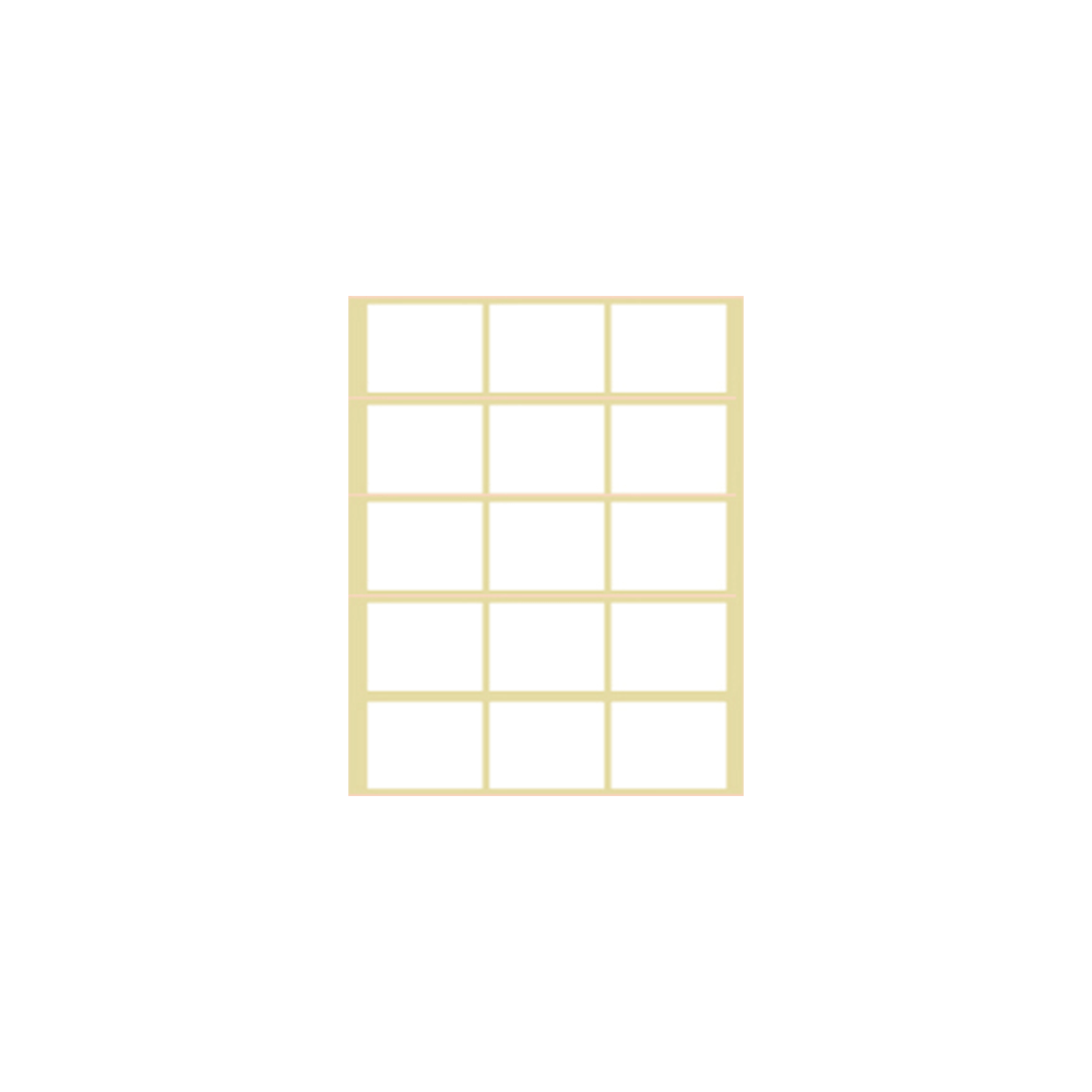 ΕΤΙΚΕΤΕΣ ΑΥΤΟΚ. 15/Φ 40Φ 32x27mm N17 ΛΕΥΚΕΣ