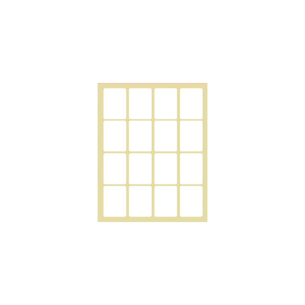 ΕΤΙΚΕΤΕΣ ΑΥΤΟΚ. 16/Φ 40Φ 23x36mm N38 ΛΕΥΚΕΣ