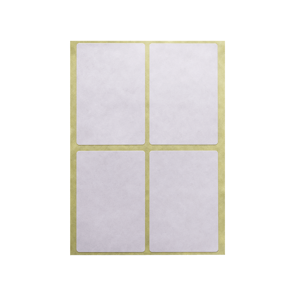 ΕΤΙΚΕΤΕΣ ΑΥΤΟΚ. 4/Φ 40Φ 48x72mm N8 ΛΕΥΚΕΣ