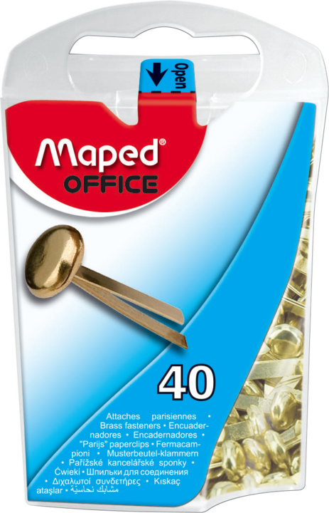 ΣΥΝΔΕΤΗΡΕΣ ΔΥΣΚΕΛΕΙΣ  17mm x 40ΤΜΧ ΣΕ DISPENSER BOX