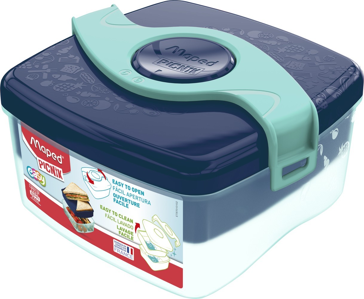 PICNIK ΦΑΓΗΤΟΔΟΧΕΙΟ ORIGIN  ΜΠΛΕ/ΤΥΡΚΟΥΑΖ 1 L