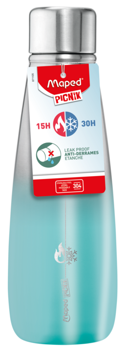 PICNIK ΜΠΟΥΚΑΛΙ ΙΣΟΘΕΡΜΙΚΟ ΑΝΟΞΕΙΔΩΤΟ ΤΥΡΚΟΥΑΖ 500 ML