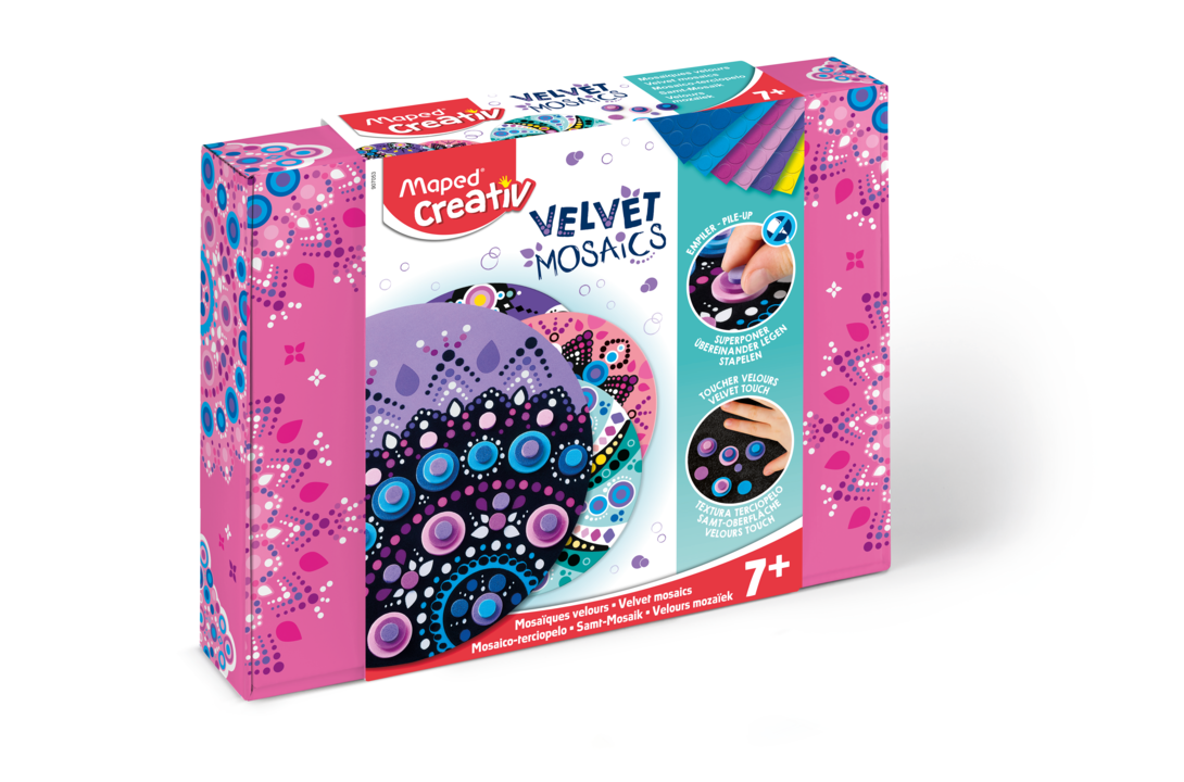 CREATIVE VELVET MOSAICS   ΠΑΣΤΕΛ