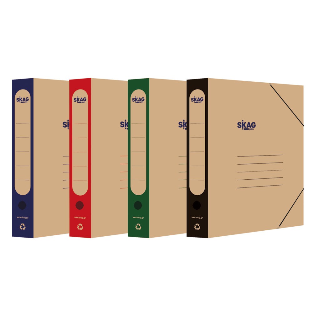 ΚΟΥΤΙ ΛΑΣΤΙΧΟ ΚΡΑΦΤ 26.5X35,5 5.5CM 4ΧΡΜ