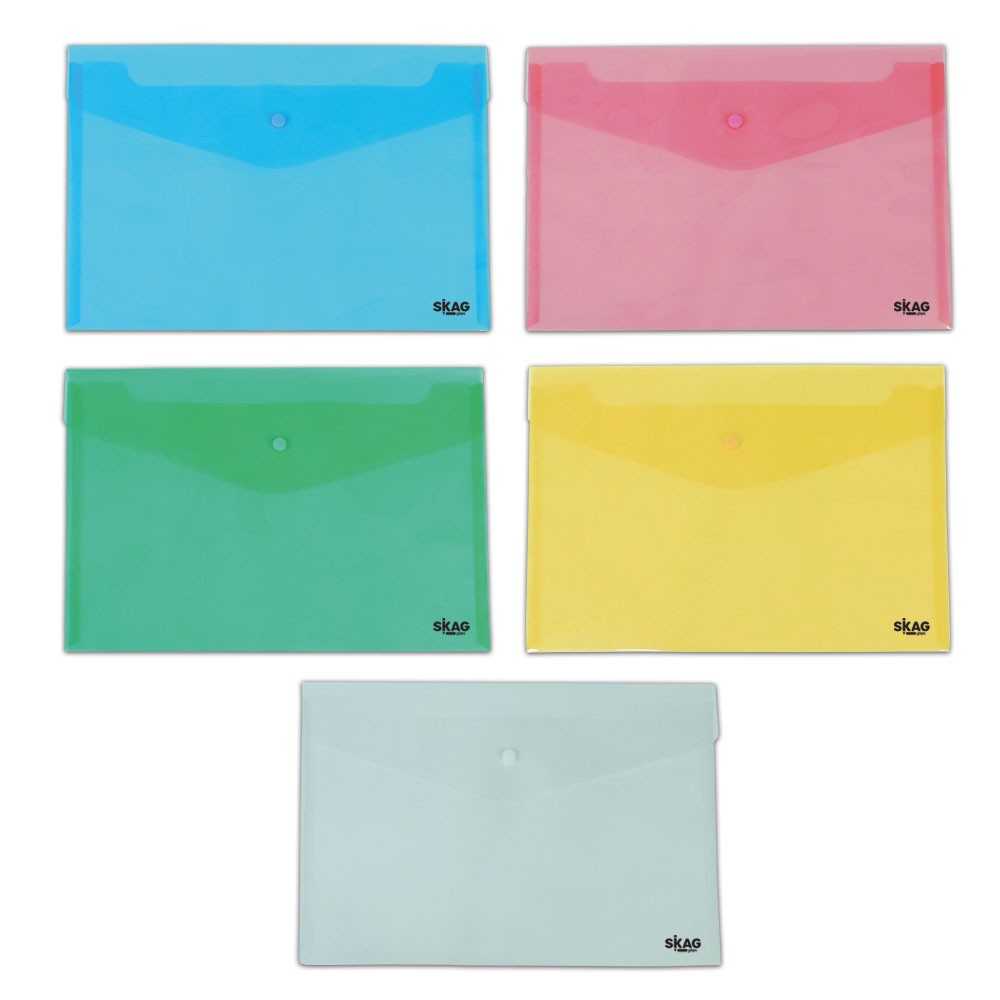 ΦΑΚΕΛΟΣ ΡΡ ΜΕ ΚΟΥΜΠΙ (ECONOMY) Α4 ΔΙΑΦΑΝΗ-5ΧΡΩΜ