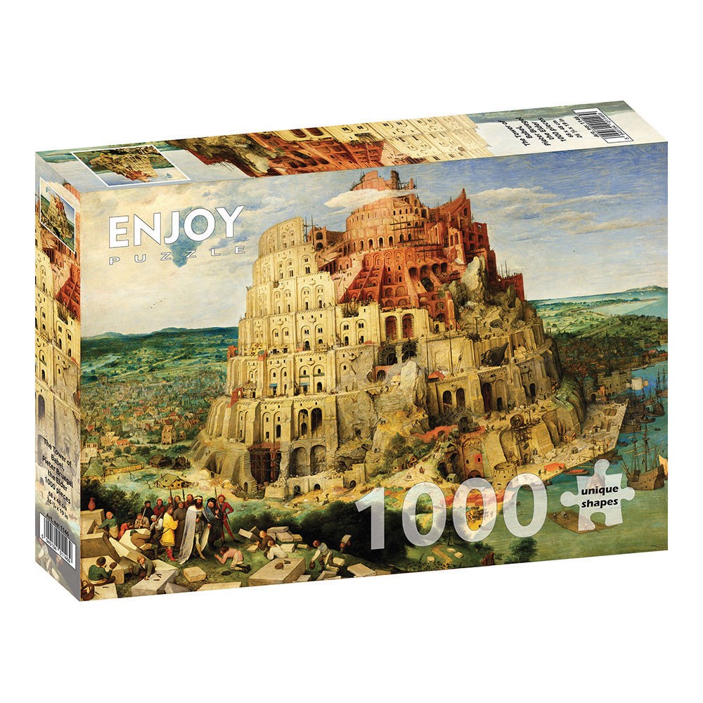 ENJOY -ΠΑΖΛ ART PIETER BRUEGEL: Ο ΠΥΡΓΟΣ ΤΗΣ ΒΑΒΕΛ 1000 ΤΕΜ Νο 1146