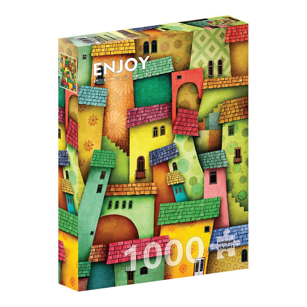 ENJOY -ΠΑΖΛ ABSTRACT ΧΑΡΟΥΜΕΝΑ ΣΠΙΤΙΑ 1000 ΤΕΜ Νο 1629