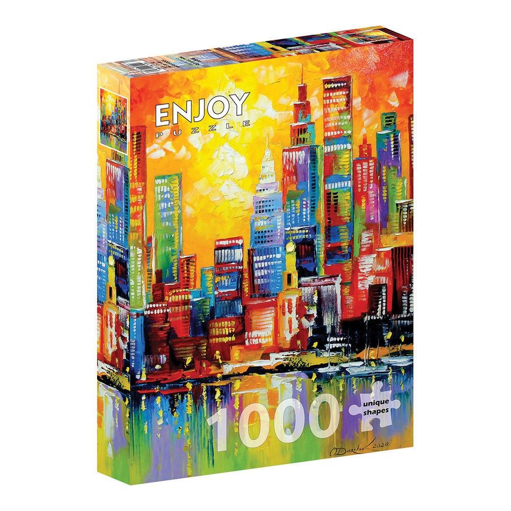 ENJOY -ΠΑΖΛ PLACES ΦΩΤΕΙΝΗ ΝΕΑΣ ΥΟΡΚΗΣ 1000 ΤΕΜ Νο 1784