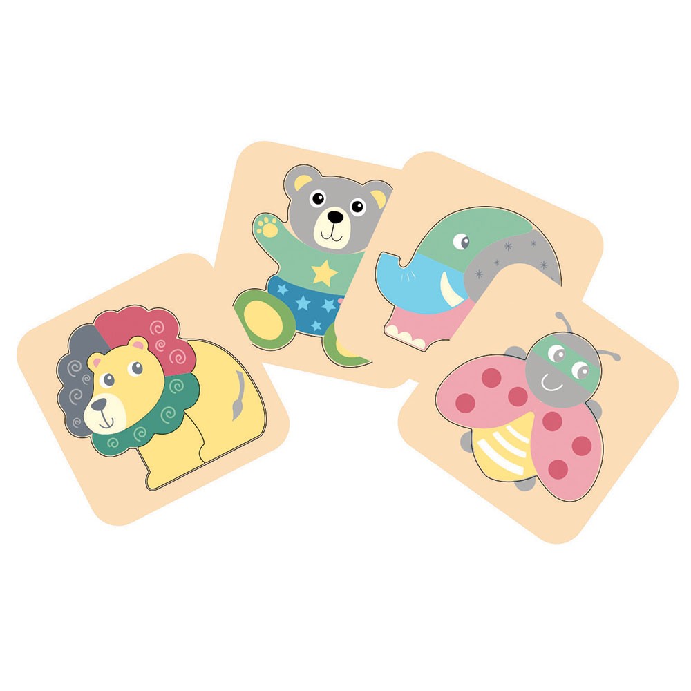 SKAG ΞΥΛΙΝΟ ΠΑΖΛ ΜΕ ΖΩΑΚΙΑ