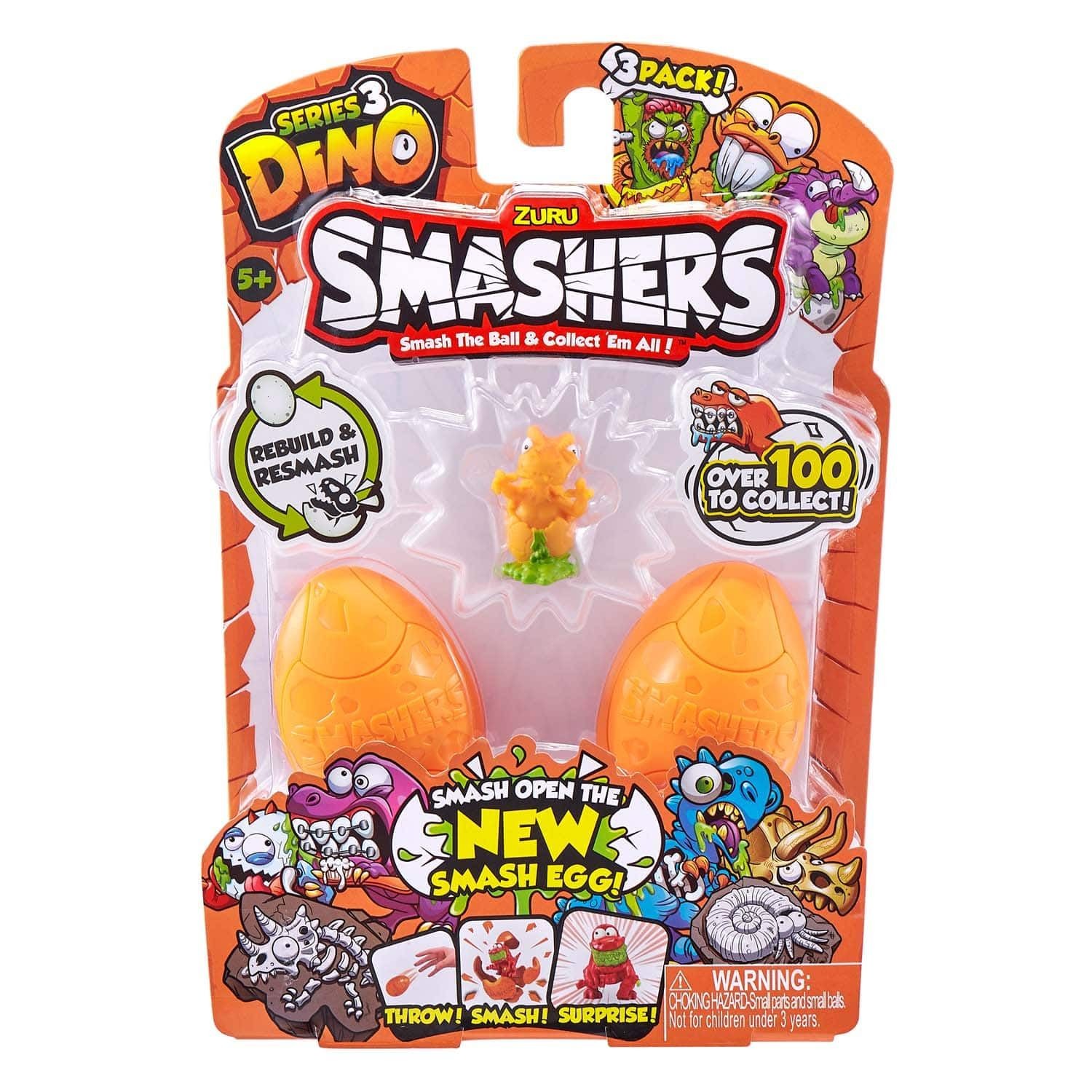 SMASHERS S3 ΣΥΣΚΕΥΑΣΙΑ ΜΕ 3 ΔΕΙΝΟΣΑΥΡΑΚΙΑ