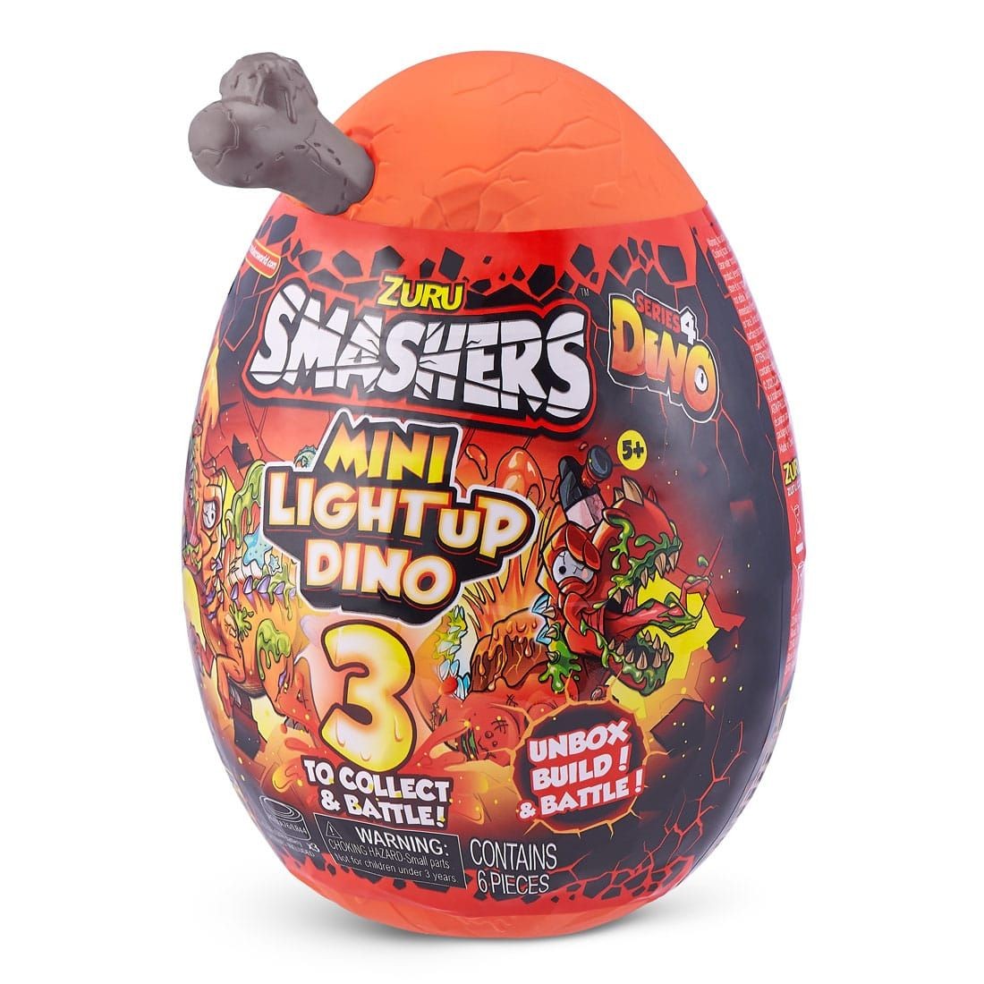 SMASHERS S4 LIGHT UP ΜΕΣΑΙΟ ΑΥΓΟ ΔΕΙΝΟΣΑΥΡΟΥ