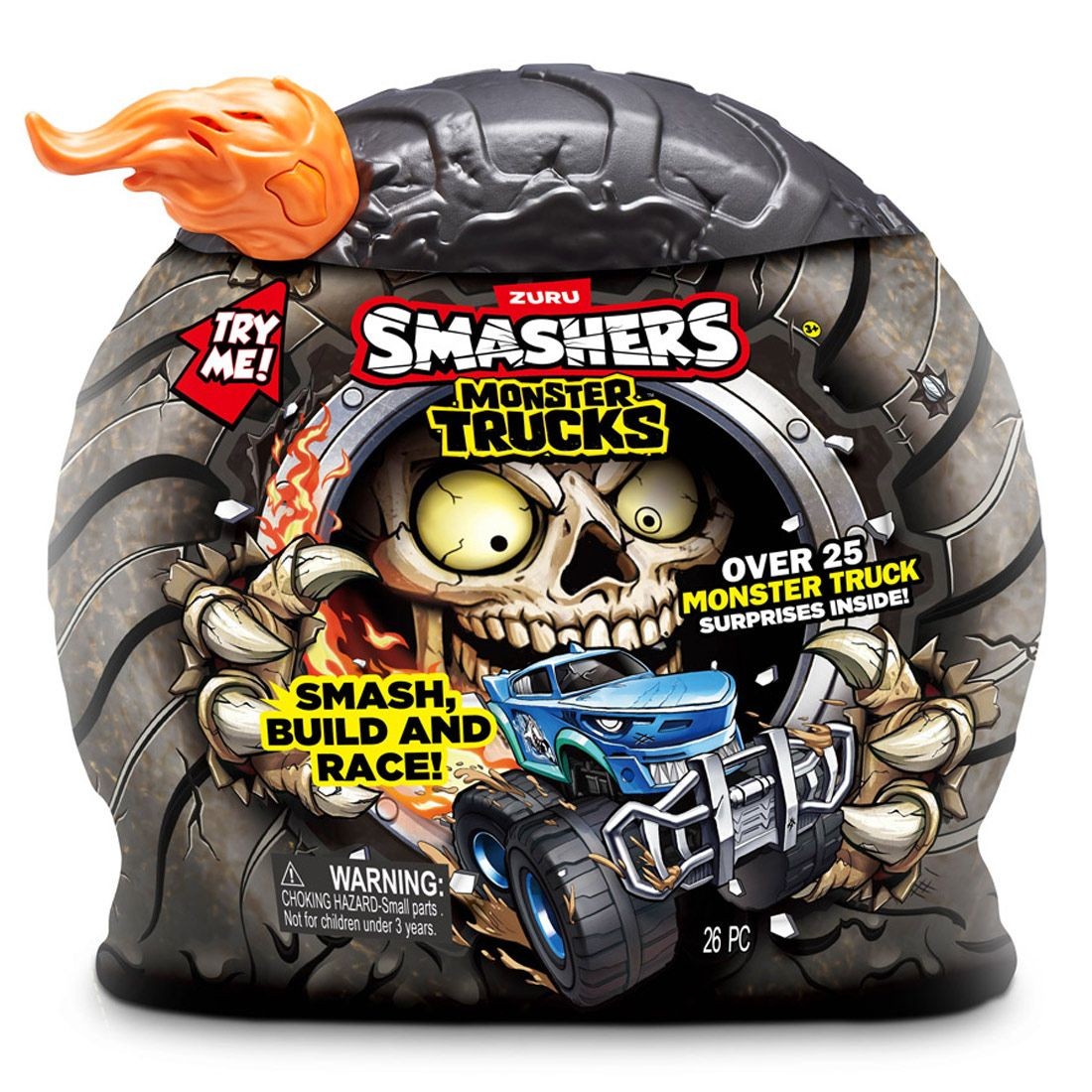 SMASHERS MONSTER TRUCK SURPRISE & ΜΕΓΑΛΗ ΡΟΔΑ