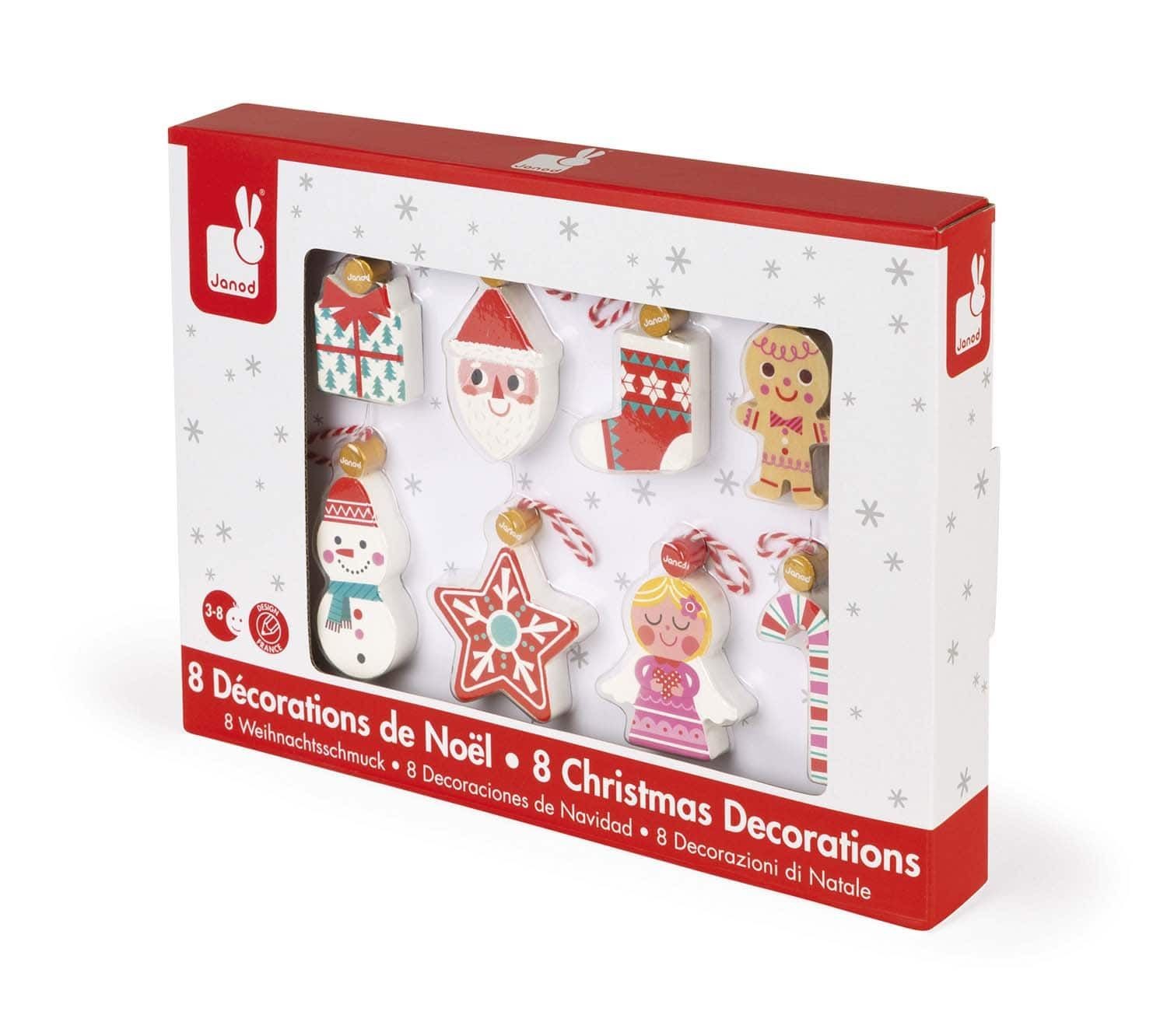 JANOD ΧΡΙΣΤΟΥΓΕΝΝΙΑΤΙΚΑ ΣΤΟΛΙΔΙΑ (8 ΤΕΜ) J04539