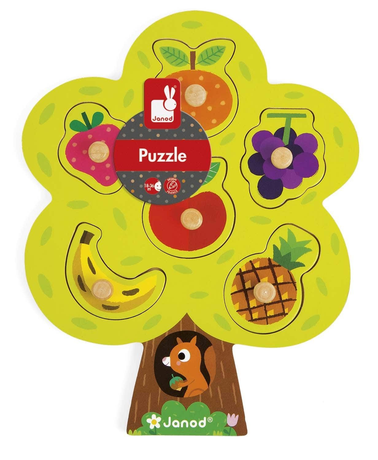 JANOD ΠΑΖΛ ΜΕ ΣΦΗΝΩΜΑΤΑ - ΔΕΝΤΡΟ ΜΕ ΦΡΟΥΤΑ J07061