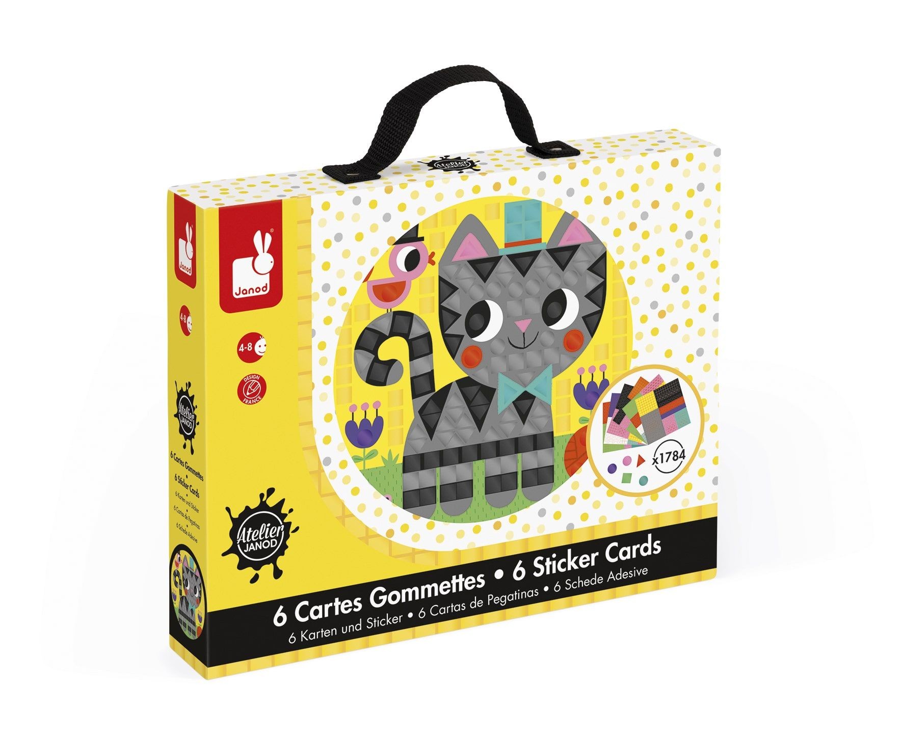 JANOD ΚΑΡΤΕΣ ΑΥΤΟΚΟΛΛΗΤΑ - ΖΩΑΚΙΑ J07772
