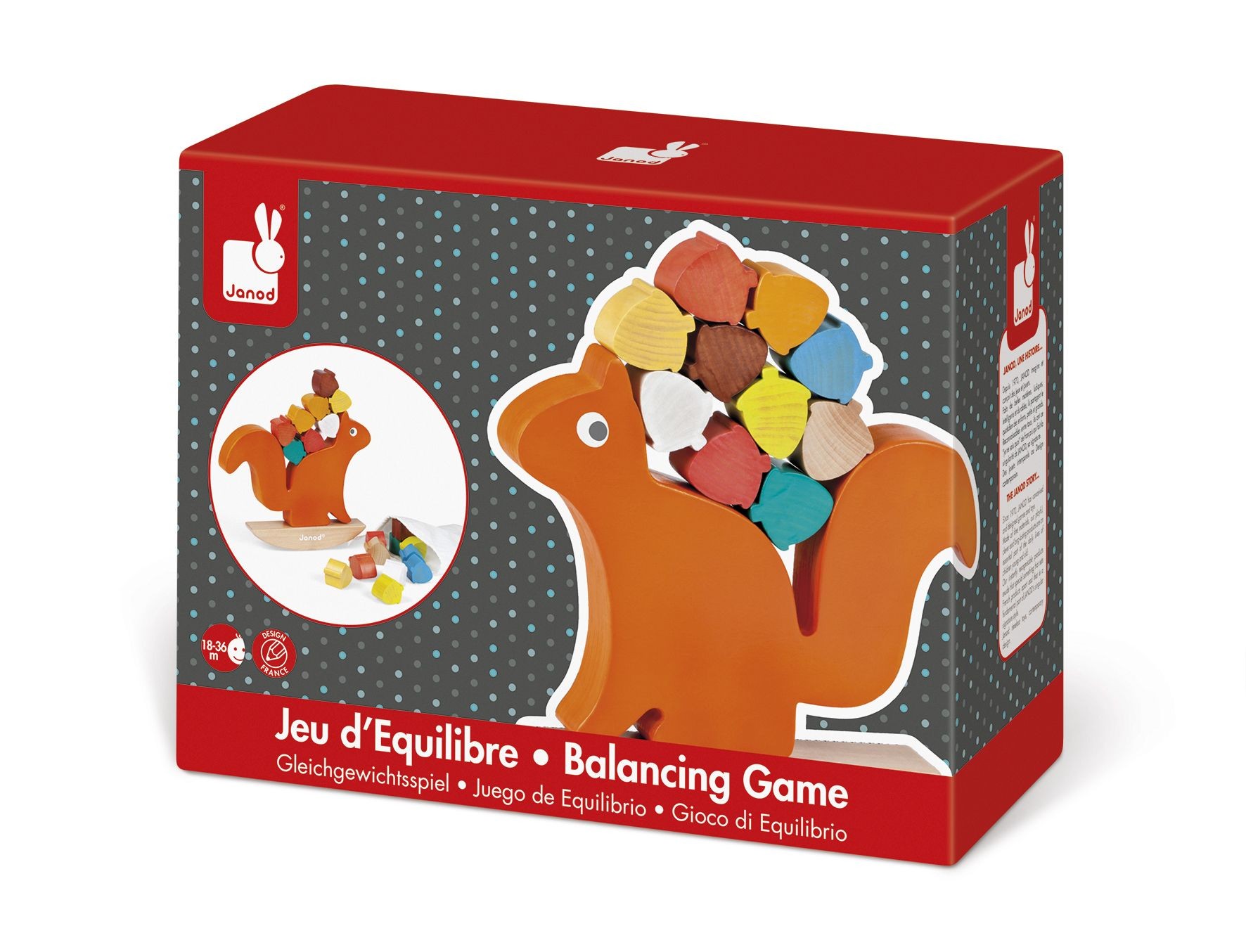 JANOD ΠΑΙΧΝΙΔΙ ΙΣΟΡΡΟΠΙΑΣ ΣΚΙΟΥΡΑΚΙ J08126