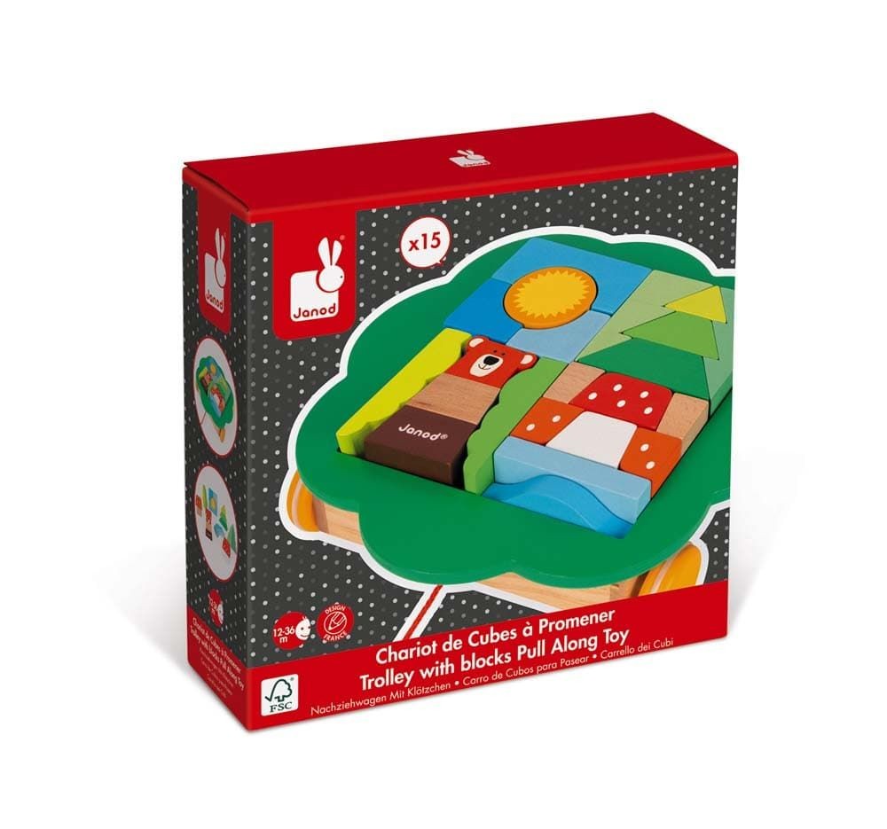 JANOD ΣΥΡΟΜΕΝΟ ΤΡΟΛΕΪ ΜΕ ΤΟΥΒΛΑΚΙΑ J08196