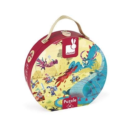 JANOD ΒΑΛΙΤΣΑΚΙ ΠΑΖΛ (54 ΤΕΜ) - ΔΡΑΚΟΙ J02763