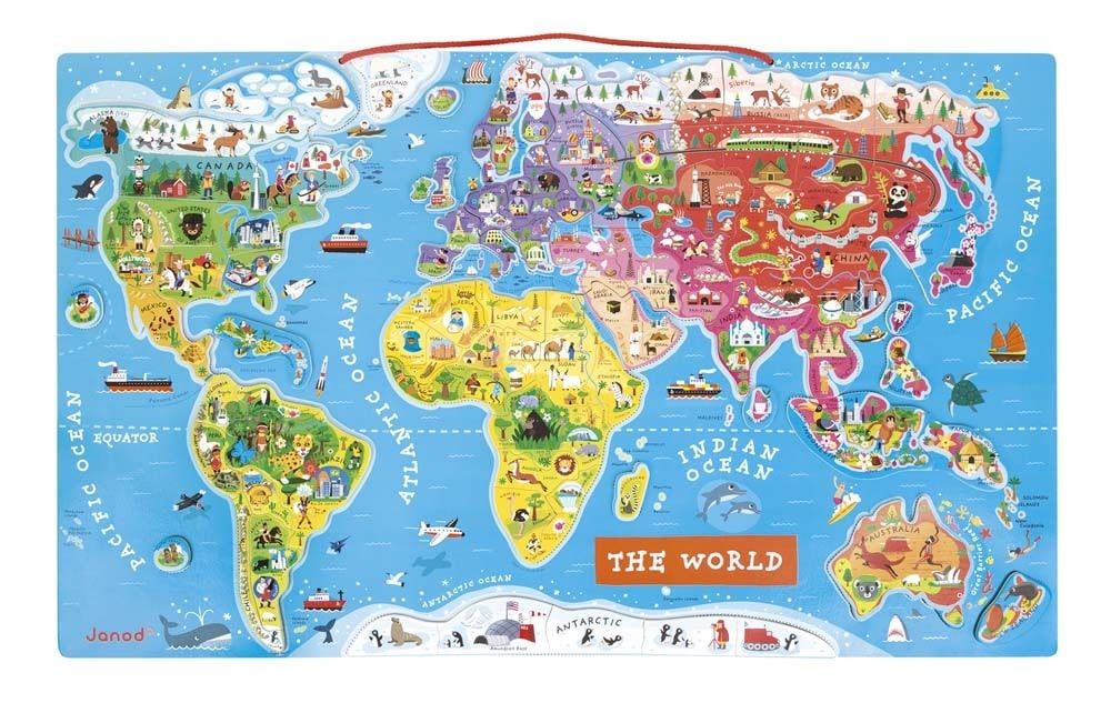 JANOD ΜΑΓΝΗΤΙΚΟΣ ΧΑΡΤΗΣ ΠΑΖΛ J05504