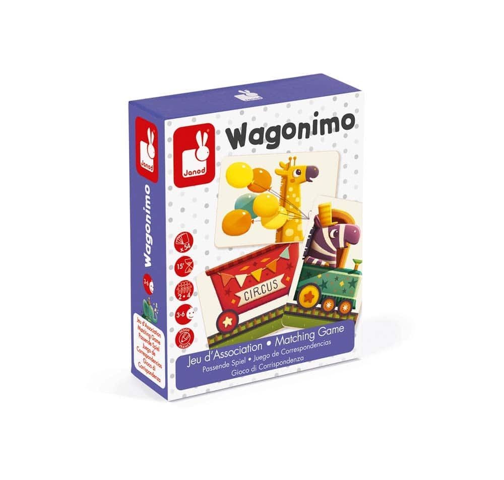 JANOD ΠΑΙΧΝΙΔΙ ΣΥΣΧΕΤΙΣΗΣ - WAGONIMO J02748