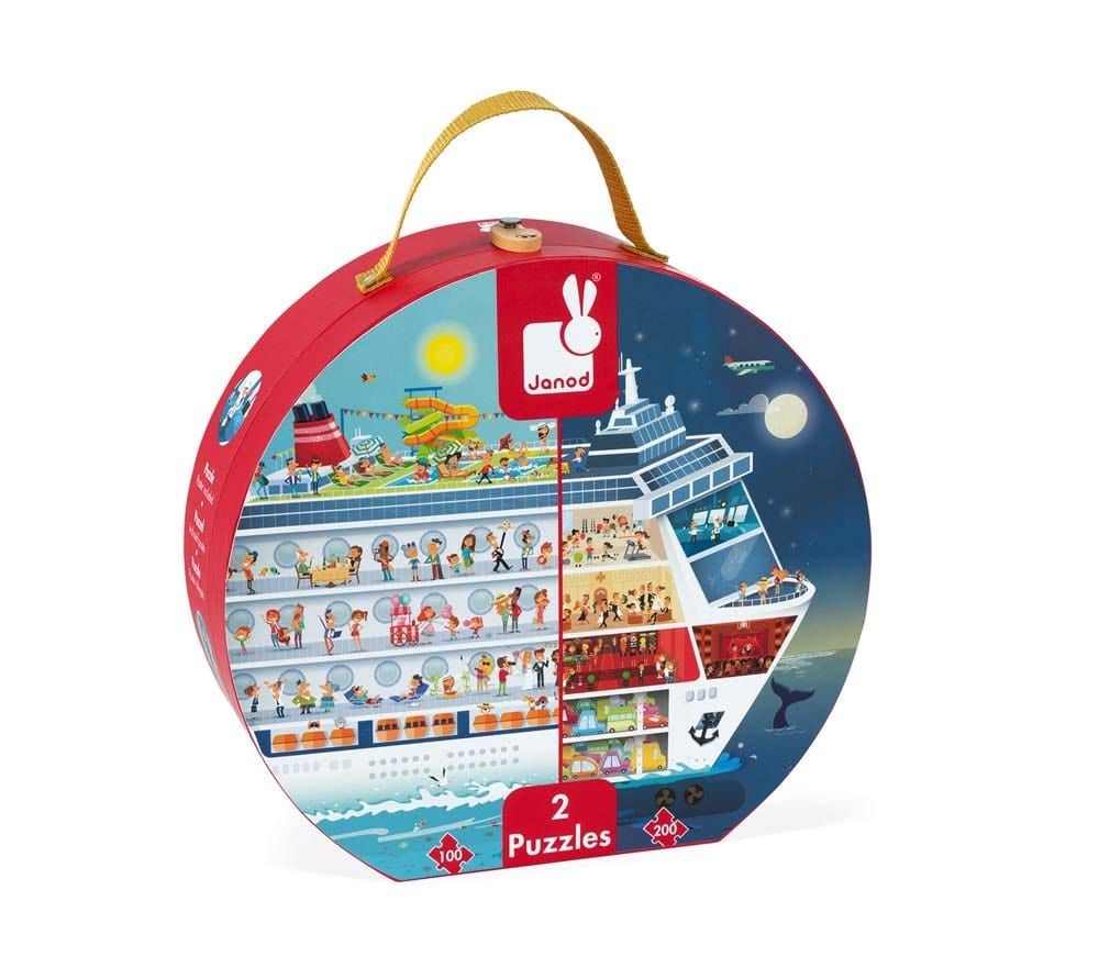 JANOD ΒΑΛΙΤΣΑΚΙ ΠΑΖΛ ΔΙΠΛΟ (100 &amp; 200 ΤΕΜ) - ΚΡΟΥΑΖΙΕΡΟΠΛΟΙΟ J02726