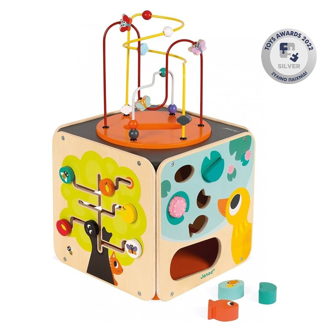 JANOD ΜΕΓΑΛΟΣ ΚΥΒΟΣ ΔΡΑΣΤΗΡΙΟΤΗΤΩΝ ΜΕ ΣΠΙΡΑΛ J08256