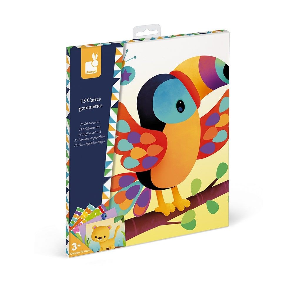 JANOD ΧΡΩΜΑΤΙΖΩ ΜΕ ΑΥΤΟΚΟΛΛΗΤΑ ΤΑ ΖΩΑΚΙΑ J07788