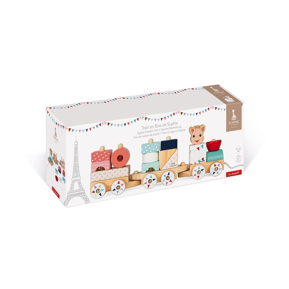 JANOD SOPHIE LA GIRAFE - ΞΥΛΙΝΟ ΤΡΕΝΟ J09506