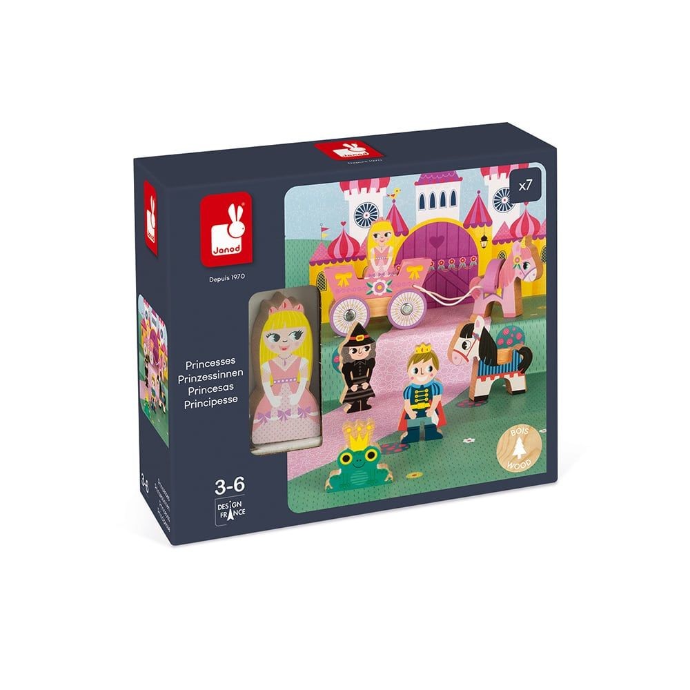 JANOD ΞΥΛΙΝΟ ΣΕΤ - ΠΡΙΓΚΙΠΙΣΣΑ ΜΕ ΑΜΑΞΑ J08586