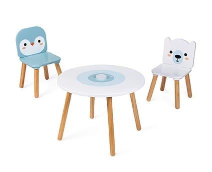 JANOD ΣΕΤ ΤΡΑΠΕΖΙ ΚΑΙ 2 ΚΑΡΕΚΛΕΣ J09650