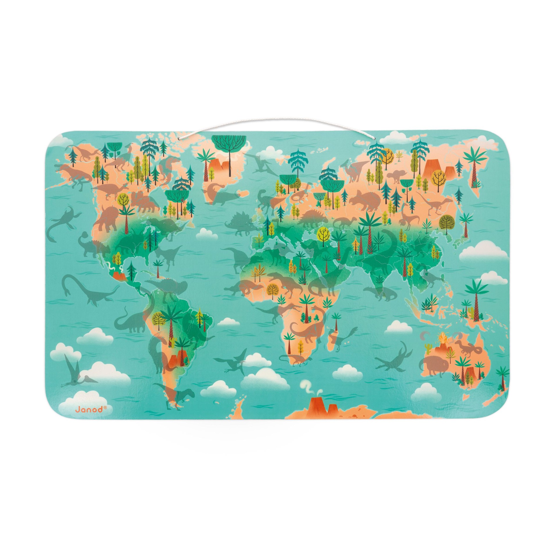 JANOD DINO - ΜΑΓΝΗΤΙΚΟΣ ΧΑΡΤΗΣ ΔΕΙΝΟΣΑΥΡΩΝ