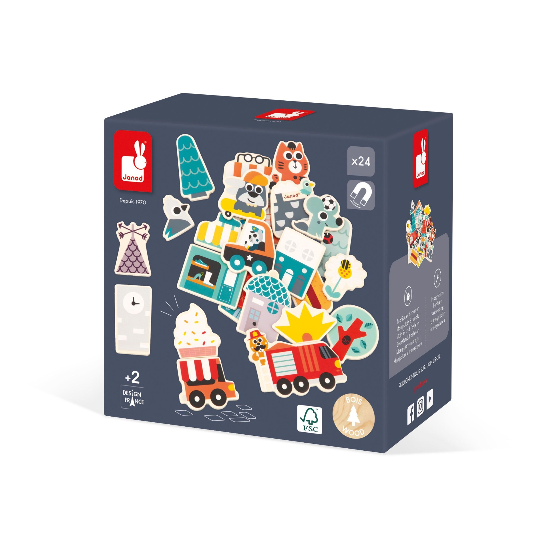 JANOD ΜΑΓΝΗΤΕΣ Η ΠΟΛΗ ΜΟΥ 24 ΤΕΜ