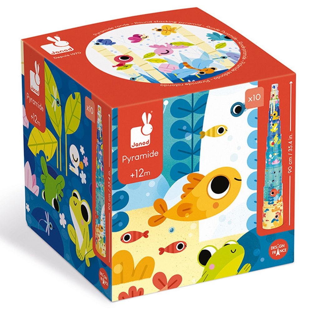 JANOD ΣΤΡΟΓΓΥΛΗ ΠΥΡΑΜΙΔΑ ΣΤΟΙΒΑΞΗΣ «ΖΩΗ ΣΤΗ ΛΙΜΝΗ» J02675