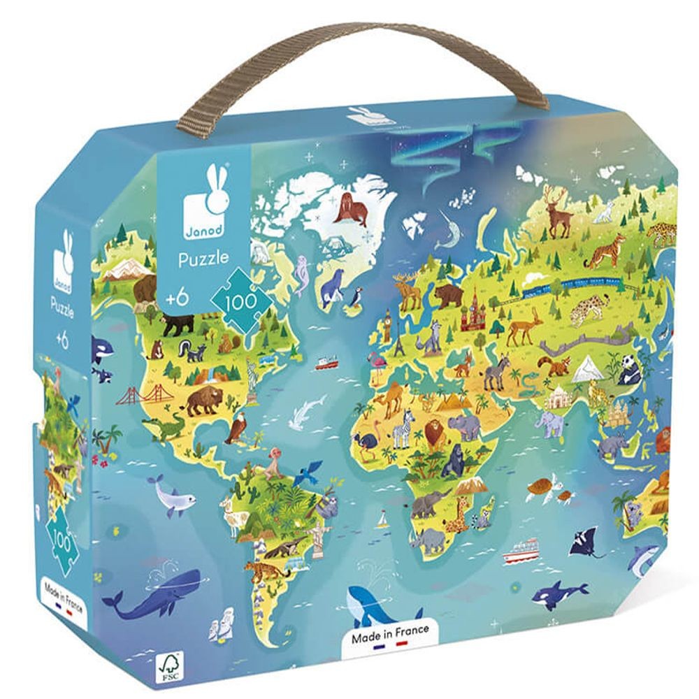 JANOD ΠΑΖΛ Η ΓΗ - 100 ΤΕΜ J02607