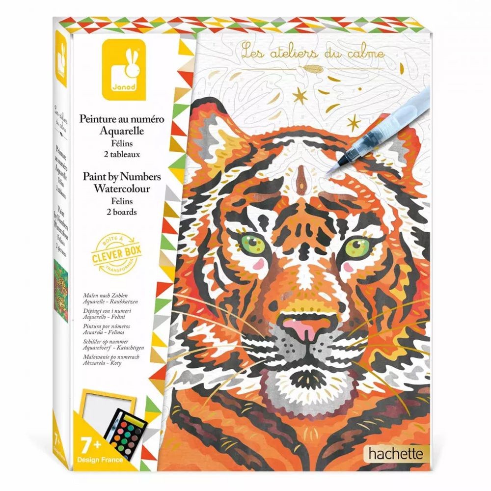 JANOD ΖΩΓΡΑΦΙΚΗ ΜΕ ΝΕΡΟΜΠΟΓΙΕΣ ΚΑΙ ΑΡΙΘΜΟΥΣ: ΓΑΤΕΣ