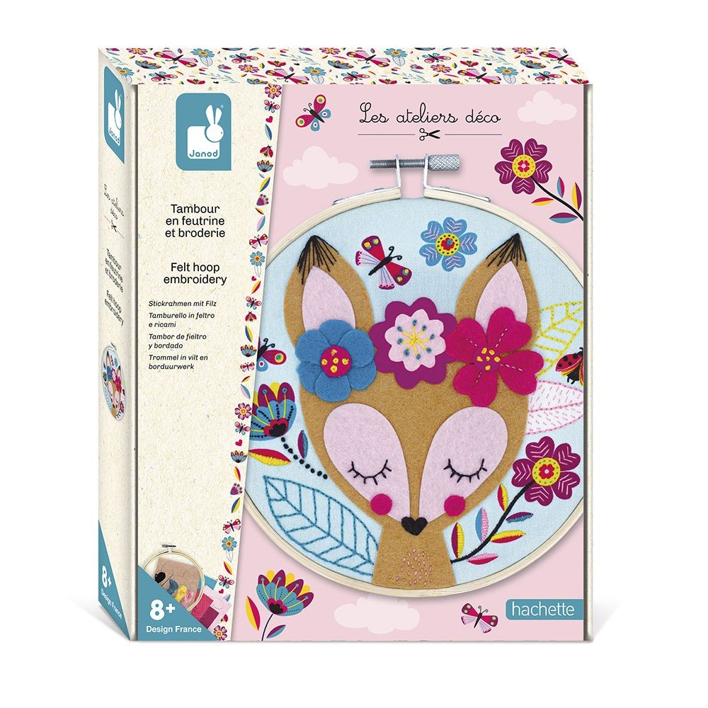 JANOD FELT HOOP EMBROIDERY