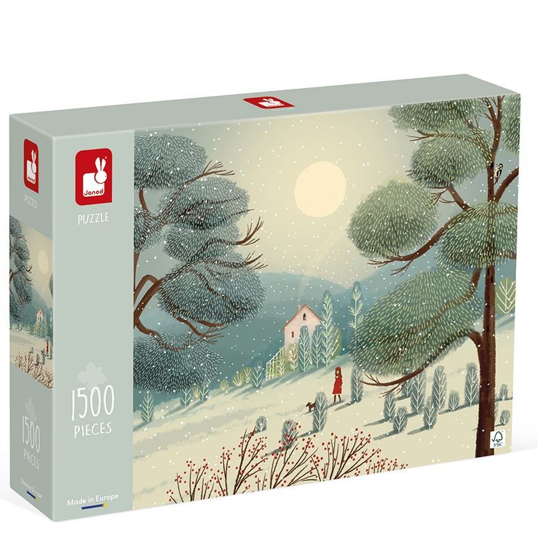 JANOD PUZZLE WINTER WONDERLAND - 1500 PCS J02515