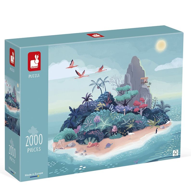 JANOD PUZZLE ISLAND MYSTIQUE - 2000 PCS J02517