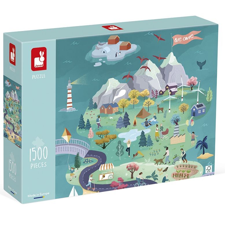 JANOD PUZZLE TRIP TO HARMONY ISLANDS - 1500 PCS J02514