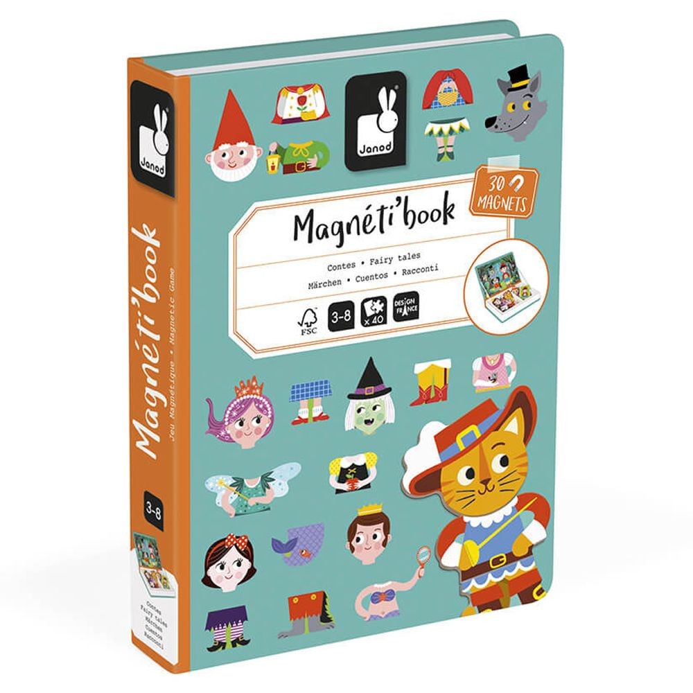 JANOD FAIRY TALES MAGNETI'BOOK J02588