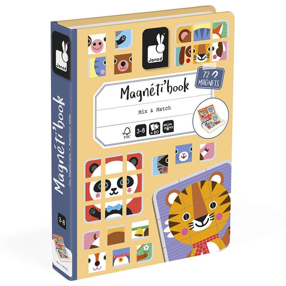 JANOD MIX &amp; MATCH MAGNETI'BOOK J02587